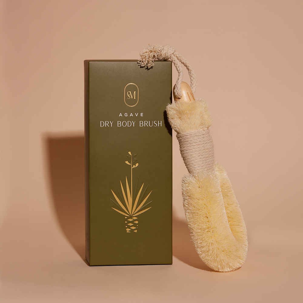 Agave + Goat Hair Dry Brush Set