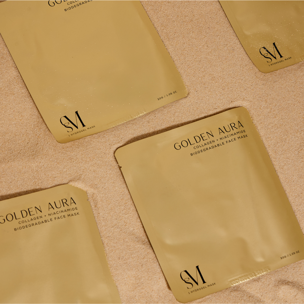 Golden Aura Face Mask - 5 Sheets